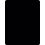 Black rectangle ícono 64x64