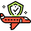 Travel insurance icon 64x64