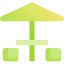 Picnic table icon 64x64