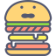 Burger icon 64x64