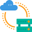 Cloud computing biểu tượng 64x64