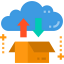 Cloud computing biểu tượng 64x64