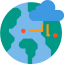 Cloud computing biểu tượng 64x64