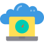 Cloud computing biểu tượng 64x64