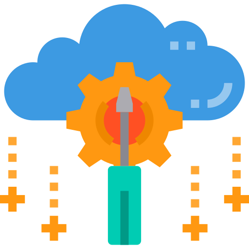 Cloud computing icône