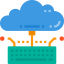 Cloud computing biểu tượng 64x64
