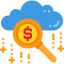 Cloud computing biểu tượng 64x64