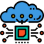 Cloud computing biểu tượng 64x64