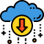 Cloud computing biểu tượng 64x64