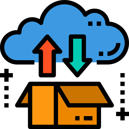 Cloud computing アイコン
