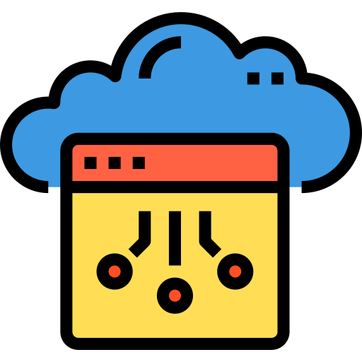 Cloud computing icon