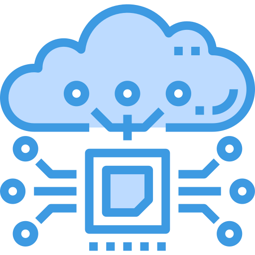 Cloud computing アイコン