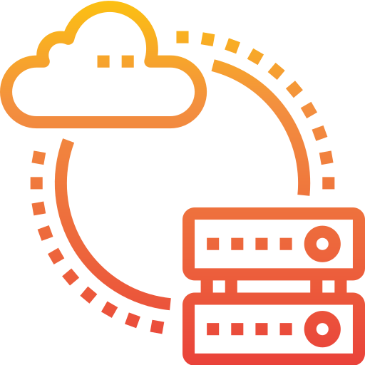 Cloud computing アイコン