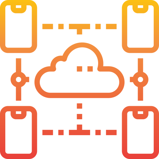 Cloud computing ícono