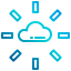 Cloud computing biểu tượng 64x64