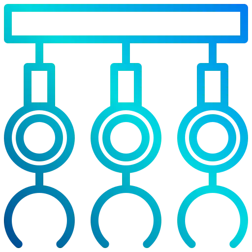 Robotic arm icon