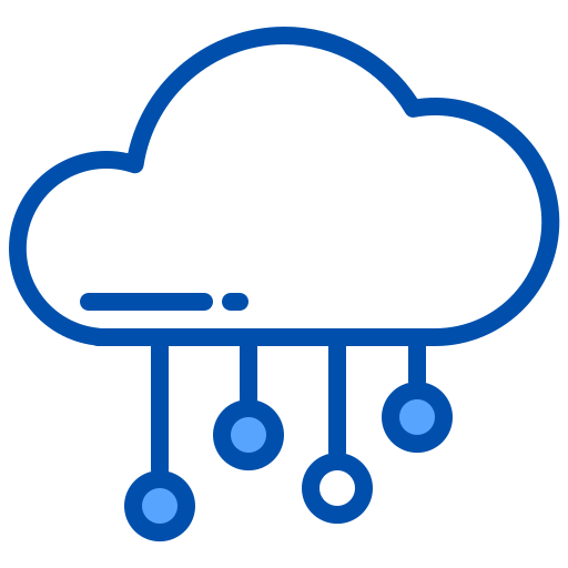 Cloud network 图标