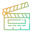 Clapperboard icon 64x64
