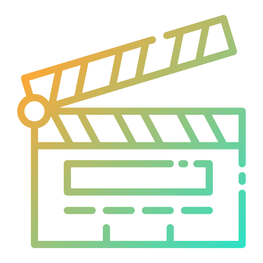 Clapperboard icon