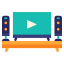 Home cinema biểu tượng 64x64