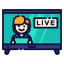 Live show biểu tượng 64x64