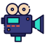 Video camera biểu tượng 64x64