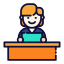 News anchor biểu tượng 64x64