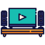 Home cinema biểu tượng 64x64