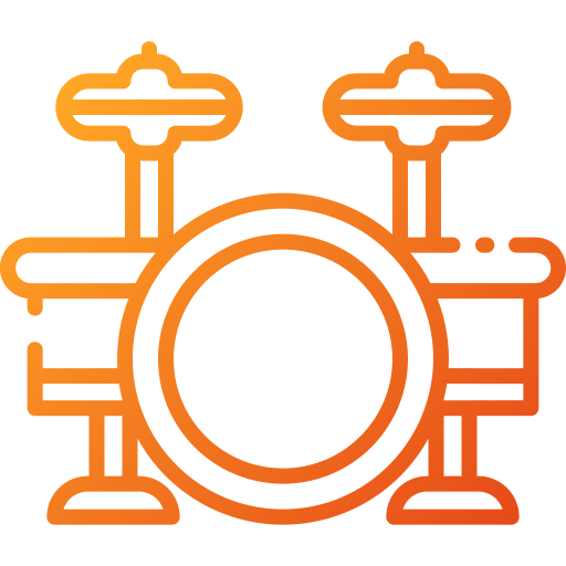Drum set icon