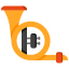 French horn icon 64x64