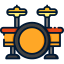 Drum set アイコン 64x64