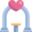 Wedding arch ícono 64x64