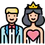 Bride and groom icon 64x64