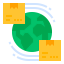 Global shipping Symbol 64x64