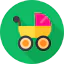 Baby carriage icon 64x64