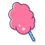 Cotton candy icon 64x64