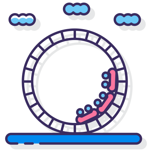 Rollercoaster icon
