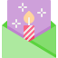Birthday invitation icon 64x64