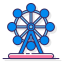 Ferris wheel icon 64x64