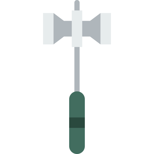 Reflex hammer icône