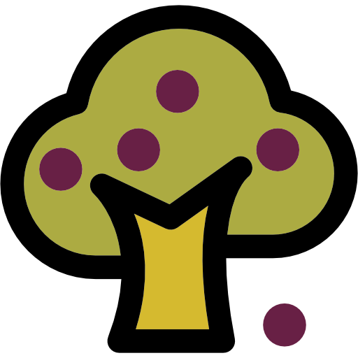 Fruit tree icon