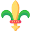 Fleur de lis ícono 64x64