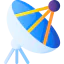 Parabolic dishes icon 64x64