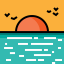 Sunset icon 64x64