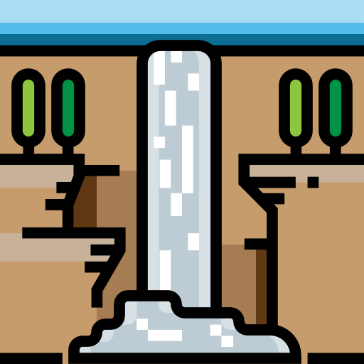 Waterfall icon