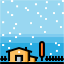 Snowing icon 64x64