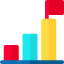 Bar chart 图标 64x64