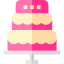 Wedding cake icon 64x64
