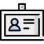 Id card icon 64x64