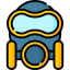 Gas mask アイコン 64x64